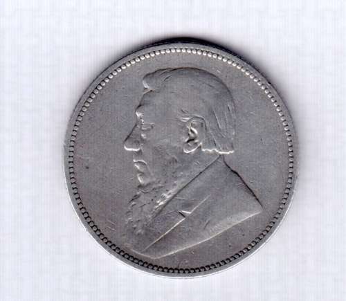 1896 ZAR Two Shillings