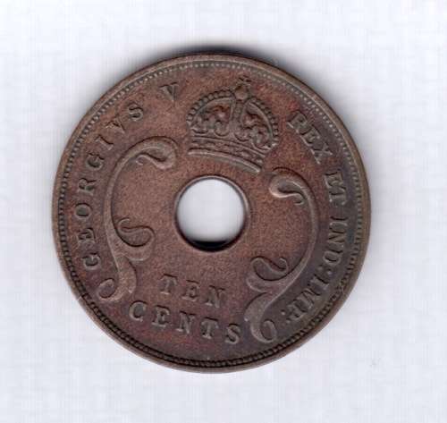 East Africa 5 Cents 1933 Georgivs V Coin