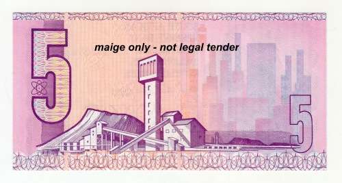 1990 South African Two Rand Note. C L Stals. UNC