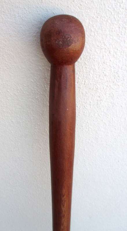 Vintage Hand Carved Wooden Knobkierrie. 900mm long