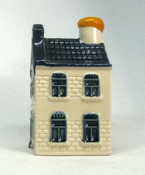 Vintage KLM Blue Delft Dutch Houses.  BOLS Amsterdam Miniature Porcelain House #5