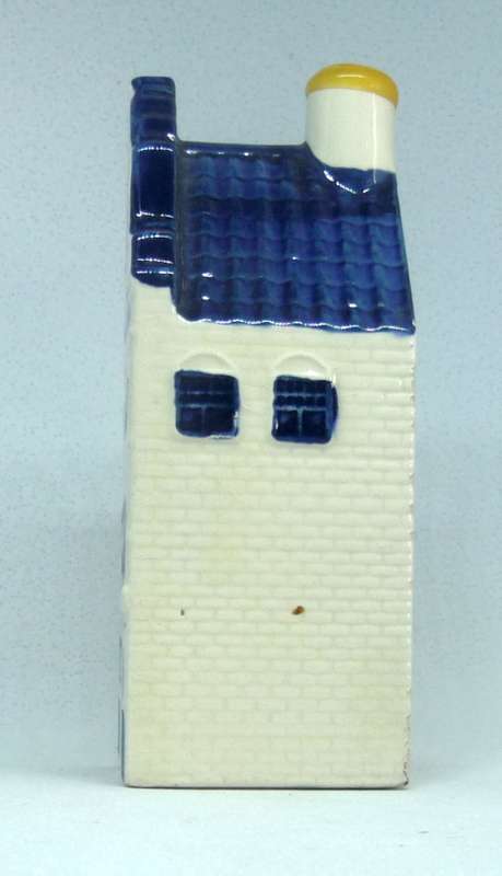 Vintage KLM Blue Delft Dutch Houses. BOLS Amsterdam Miniature Porcelain House #41