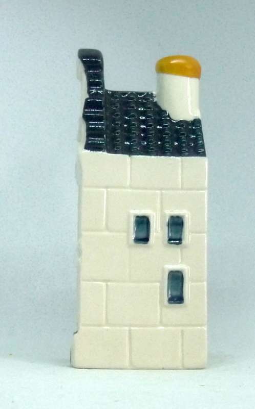 Vintage KLM Blue Delft Dutch Houses. BOLS Amsterdam Miniature Porcelain House #69
