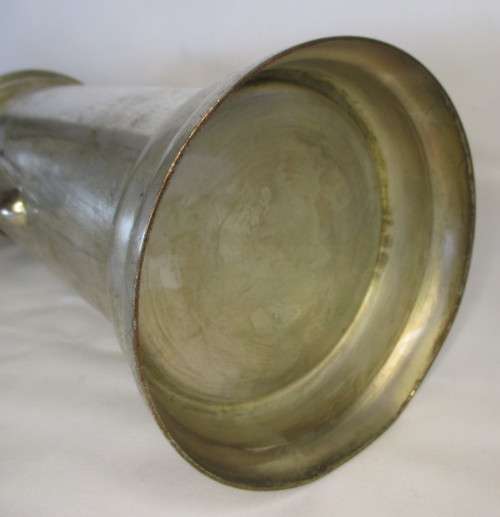 Vintage Silverplate Large Wine Flagon, Communion.  300mm high, Plate worn a bit, but still charming.