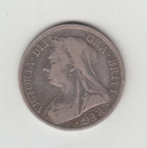 1896 Half Crown - Victoria Silver 925