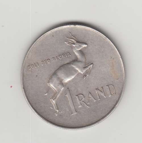 1966 South African Silver One Rand