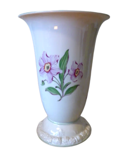 Gorgeous Large Antique H and Co Selb Bavaria Heinrich Hand Painted Vase.