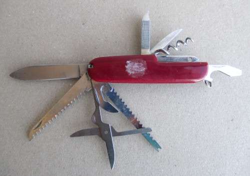 Multi Funtion, 11 Pocket Knife. As per Photo