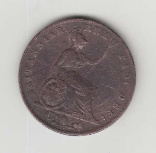 1826 George IV Halfpenny