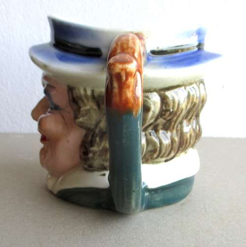 Vintage Porcelain Character Mug. Unused Condition.  12 cm high.