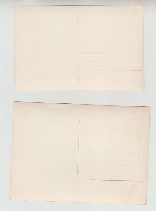 Two Vintage Photo Postcards, GEILO Norway. Unused.