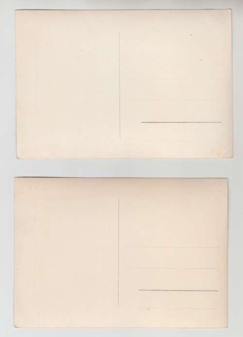 Two Vintage Photo Postcards, GEILO Norway. Unused.