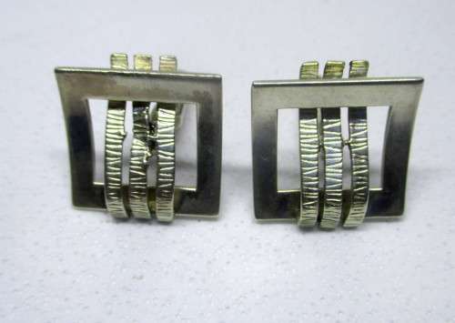 Stunning Silver Cufflinks. 13g.
