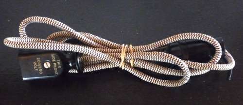 Vintage Electrical cord with light connection.