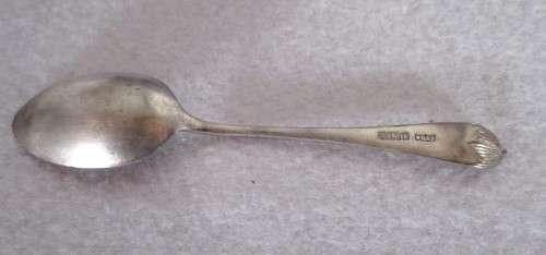 Hallmark Silver Baby Spoon. William Gallimore & Sons Sheffield 1905. Engraved Johan. In box. 23.8g.