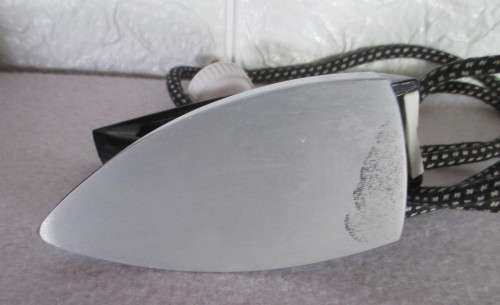 Vintage Italian Termozeta Slim Line Automatic Travel Iron 1960s 1970s