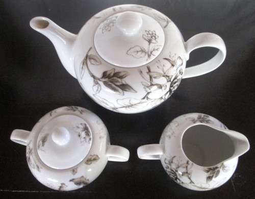 Sabichi Porcelain Teapot Set. Classy. Spotless.