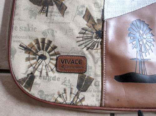 Vivace- Tote Handbag With Wind Pump. Never used.
