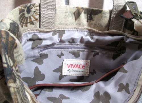 Vivace- Tote Handbag With Wind Pump. Never used.
