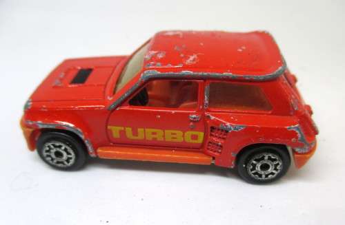 Renault R5 Turbo - Majorette 255 France 1:53. Well played, as per photo.