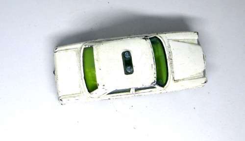 CORGI MERCEDES BENZ 240D  POLIZEI CAR White Die-cast. Well played, as per photo.