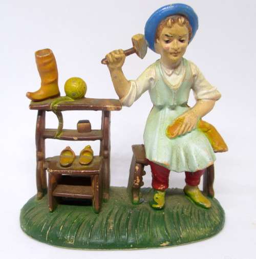 Vintage Montecatini Italian Figurine Lot No3, numbered. - Made In Italy RARE, 7,5cm.