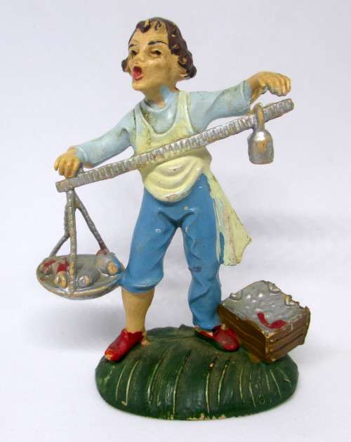 Vintage Montecatini Italian Figurine Lot No3, numbered. - Made In Italy RARE, 7,5cm.