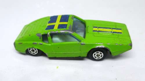 Vintage Yatming No 1014 Saab Sonnet Sweden, Well Played, as per photo.