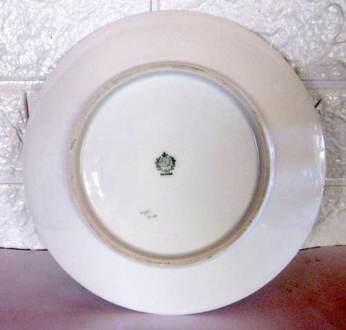 Vintage Bavaria Porcelain Hanging/Salad Plate. 210 mm diameter.