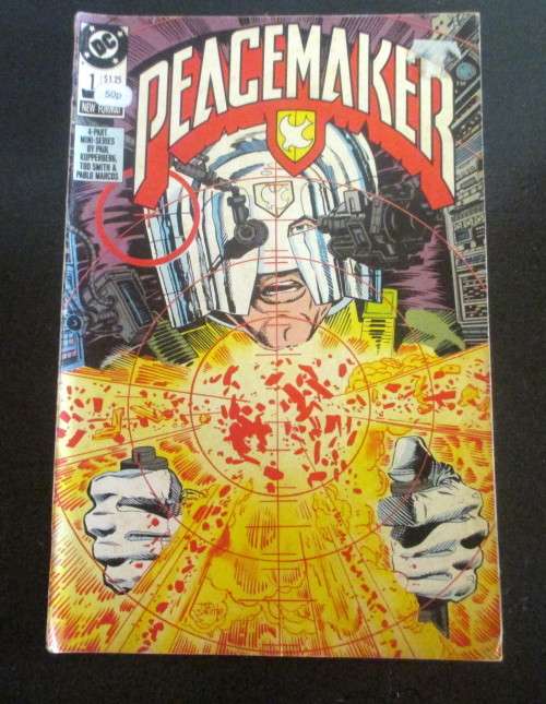 Vintage DC Peacemaker Comic Book. 1987, as per photo.
