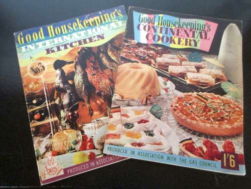 Vintage Good Housekeeping Recipe Magazines. 1857/8.  As per photo.