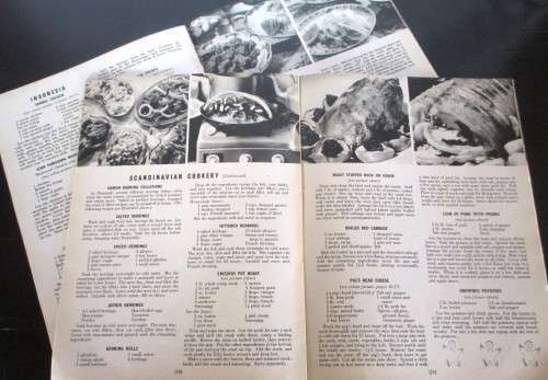 Vintage Good Housekeeping Recipe Magazines. 1857/8.  As per photo.