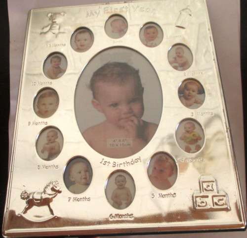 My First Year Baby photo frame. 13 Fotos. 280mmx22mm. Never used.