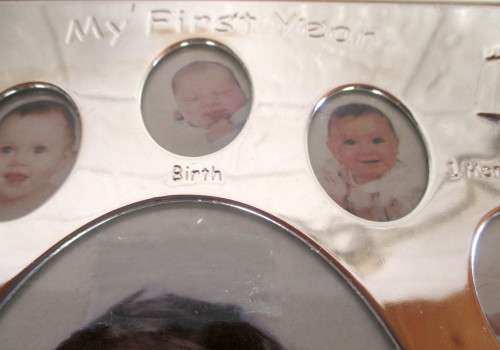 My First Year Baby photo frame. 13 Fotos. 280mmx22mm. Never used.