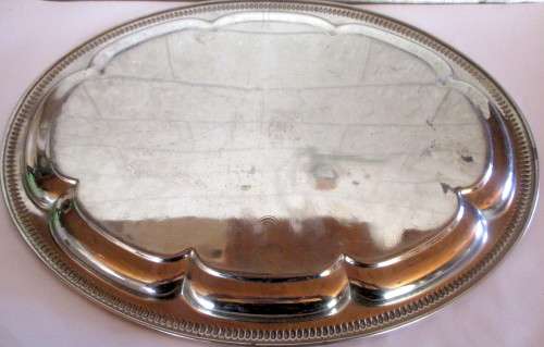 1949 Inuaguration of The Voortrekker Monument, silver plated Tray and chocolate box. RARE. As photo.