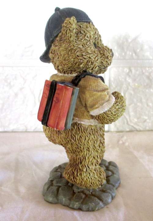 Vintage Windsor Bears Figurine  Jordan `First Day` 1996. No 4483. Handpainted.
