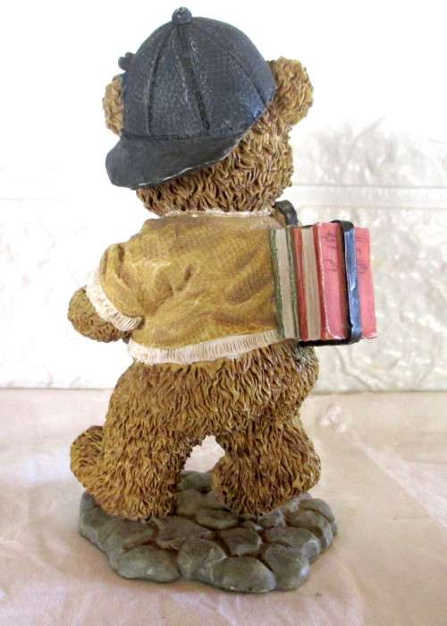 Vintage Windsor Bears Figurine  Jordan `First Day` 1996. No 4483. Handpainted.