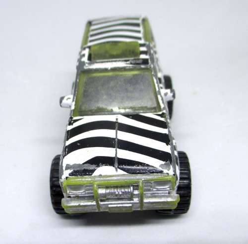 1987 Matchbox Ford Bronco II Zebra Striped Diecast 1:57 Scale