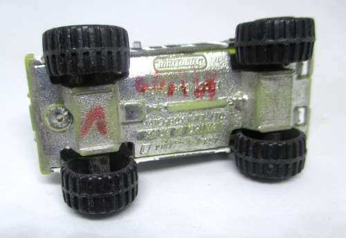 1987 Matchbox Ford Bronco II Zebra Striped Diecast 1:57 Scale