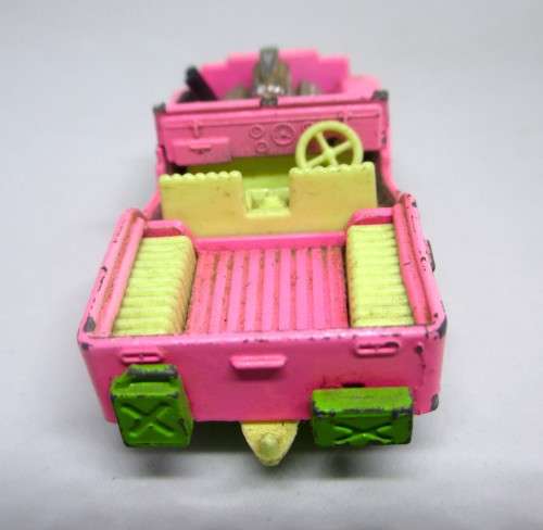 1971 Matchbox Lesney Superfast No 2 Jeep Hot Rod Pink England