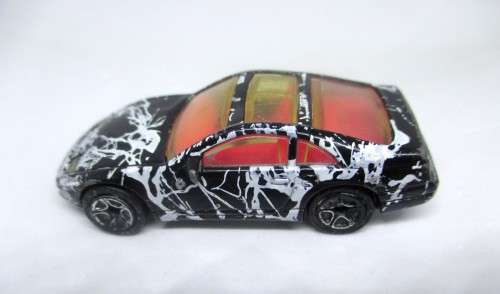 1996 Matchbox 1990 Nissan 300zx Black MB61 or MB37 Die Cast Toy Car Vehicle