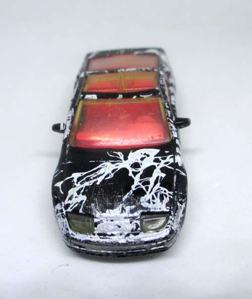 1996 Matchbox 1990 Nissan 300zx Black MB61 or MB37 Die Cast Toy Car Vehicle
