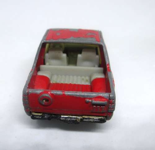 Matchbox 1991 Red Isuzu Amigo, Made in Thailand. As per Photo.
