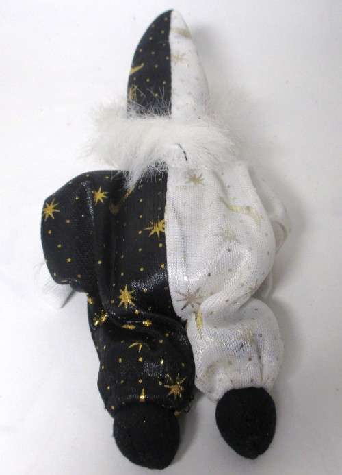 Vintage small Clown Doll with Porcelain face. 180mm long.
