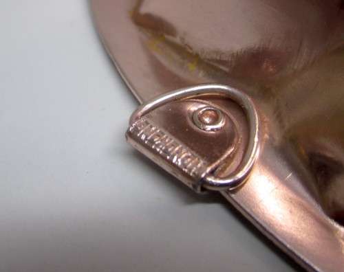 Vintage light wieght tin Jelly mould. 21cm diameter.
