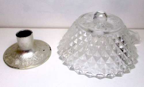 Testi Soliera Molded Glass Punch Glass.90mm high.