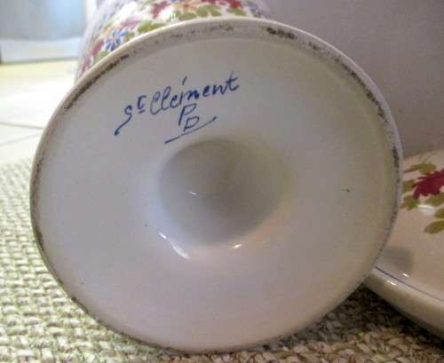 Vintage Apothecary Antemis Nobilis jar in French Provence Style. St clament PP. 260mm high.