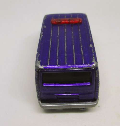 Mattel 1995 Ford Transit Van Paramedic Unit Purple/Yellow 1:63 Scale