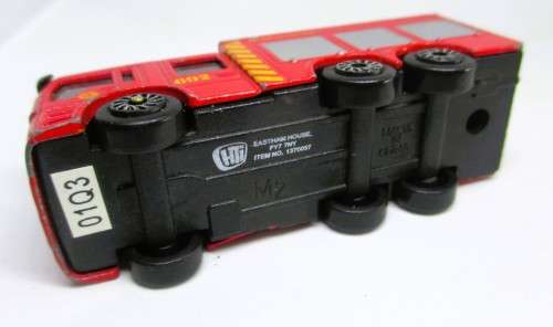 Teamster Z Die Cast Eastham Fire Truck M2, with turning power hose. Scale 1:64.