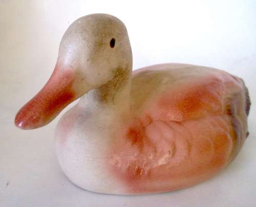 Large Vintage Ceramic Duck. Garden Decoration.  270x13x14cm. Spotless.